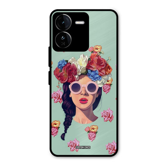 Pretty Girl iQOO Z9 Mobile Back Cover - Cute PrintShield Case
