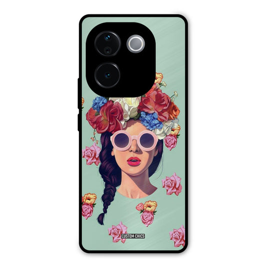 Pretty Girl Vivo T3 Pro Mobile Back Cover - Cute PrintShield Case