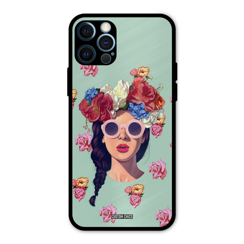 Pretty Girl iPhone 12 Pro Max Mobile Back Cover - Cute PrintShield Case