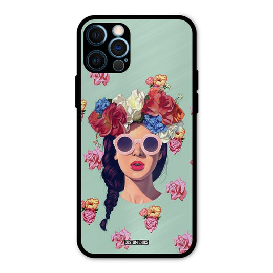 Pretty Girl iPhone 12 Pro Max Mobile Back Cover - Cute PrintShield Case