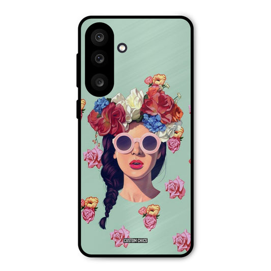 Pretty Girl Samsung Galaxy M56 Mobile Back Cover - Cute PrintShield Case