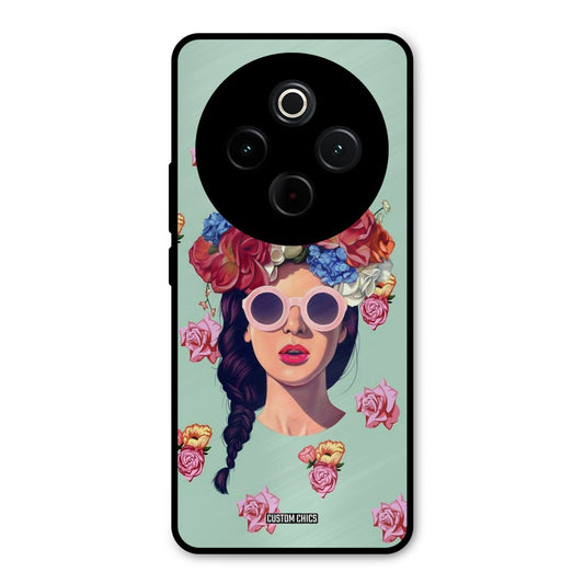 Pretty Girl iQoo Z10 Mobile Back Cover - Cute PrintShield Case