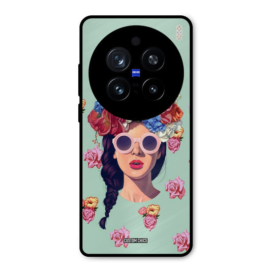 Pretty Girl Vivo X200 Pro Mobile Back Cover - Cute PrintShield Case