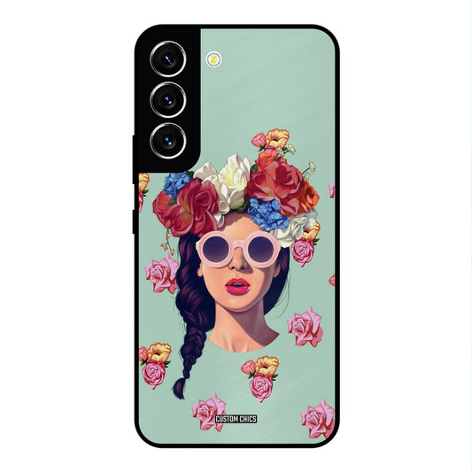 Pretty Girl Samsung Galaxy S22 Mobile Back Cover - Cute PrintShield Case