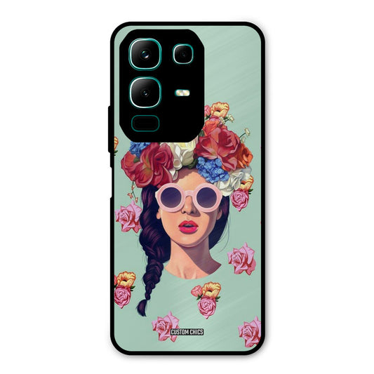 Pretty Girl Infinix Note 50x Mobile Back Cover - Cute PrintShield Case