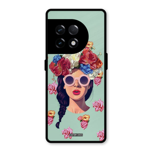 Pretty Girl OnePlus 11R Mobile Back Cover - Cute PrintShield Case