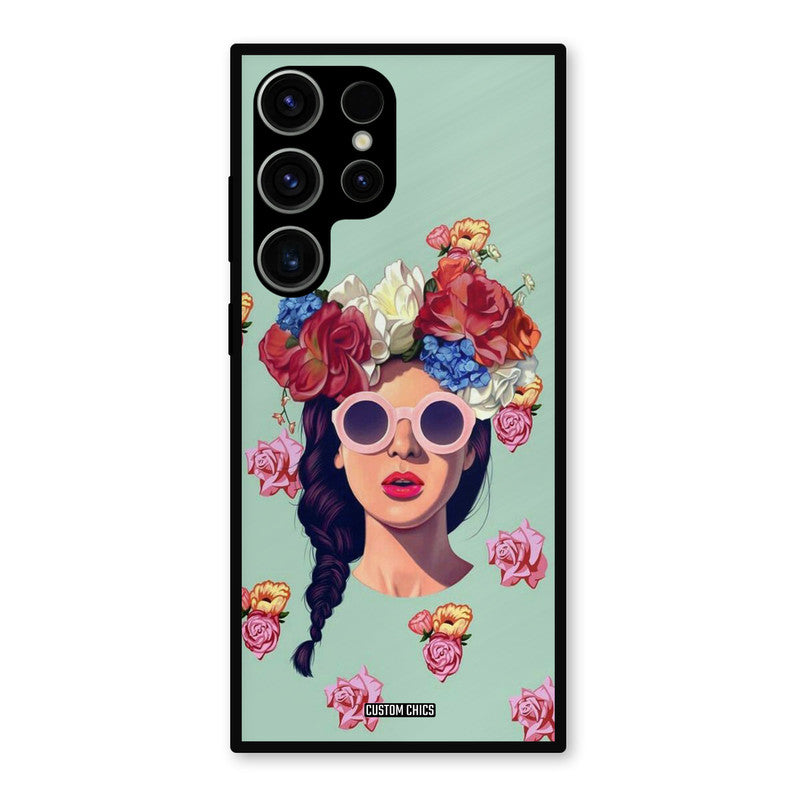 Pretty Girl Samsung Galaxy S23 Ultra Mobile Back Cover - Cute PrintShield Case
