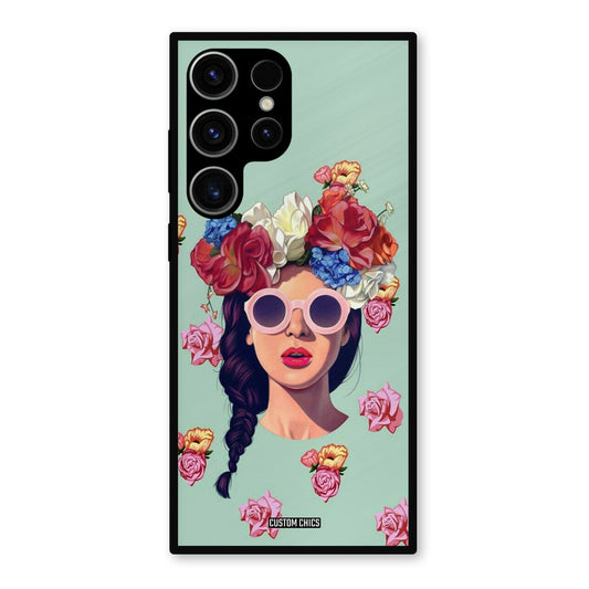 Pretty Girl Samsung Galaxy S23 Ultra Mobile Back Cover - Cute PrintShield Case