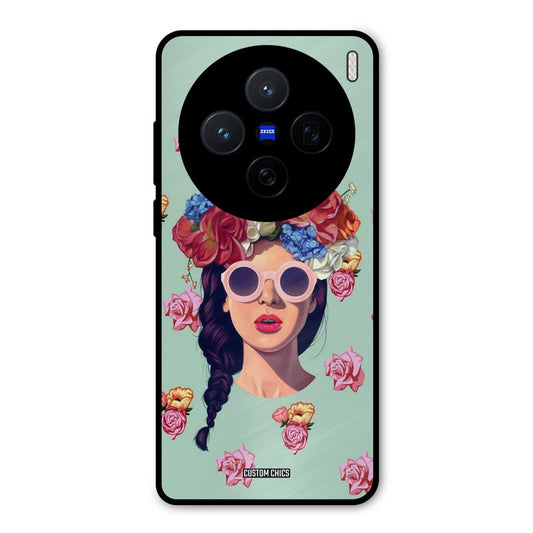 Pretty Girl Vivo X200 Mobile Back Cover - Cute PrintShield Case
