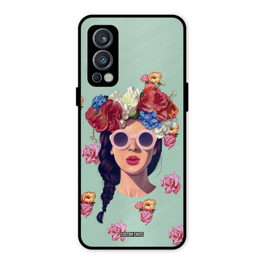 Pretty Girl OnePlus Nord 2 5G Mobile Back Cover - Cute PrintShield Case