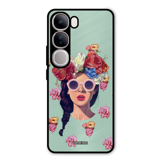 Pretty Girl Vivo Y300 Mobile Back Cover - Cute PrintShield Case