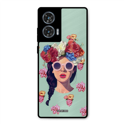 Pretty Girl Moto G96 Mobile Back Cover - Cute PrintShield Case
