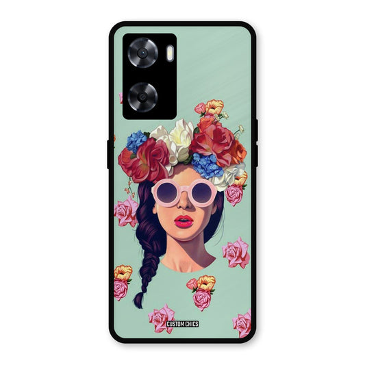 Pretty Girl Oppo A57 2022 Mobile Back Cover - Cute PrintShield Case