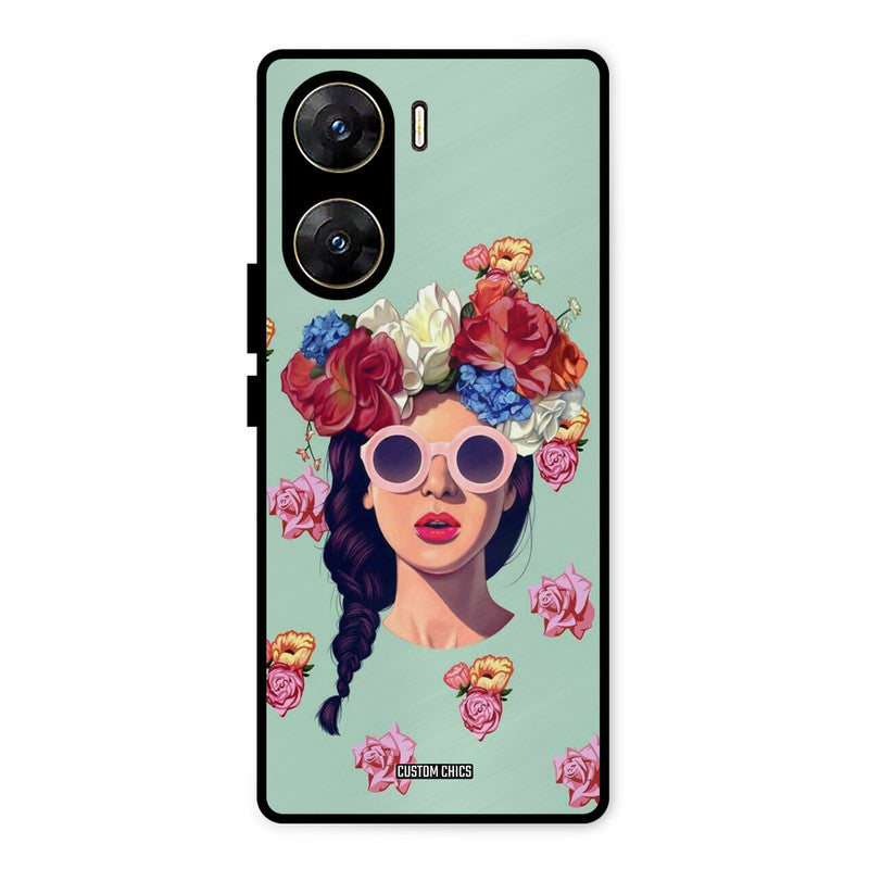 Pretty Girl Vivo V29e Mobile Back Cover - Cute PrintShield Case