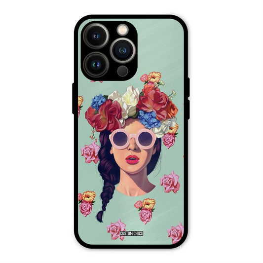 Pretty Girl iPhone 13 Pro Max Mobile Back Cover - Cute PrintShield Case