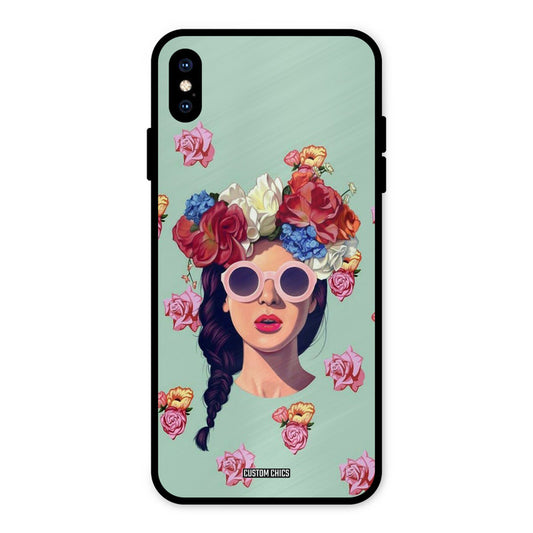 Pretty Girl iPhone XS Max Mobile Back Cover - Cute PrintShield Case