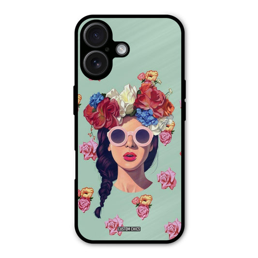 Pretty Girl iPhone 16 Plus Mobile Back Cover - Cute PrintShield Case