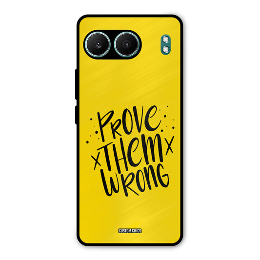 Prove Wrong OnePlus Nord 4 Mobile Back Cover - Typography PrintShield Case