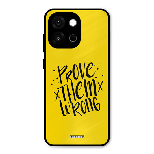 Prove Wrong Oneplus 13s Mobile Back Cover - Typography PrintShield Case