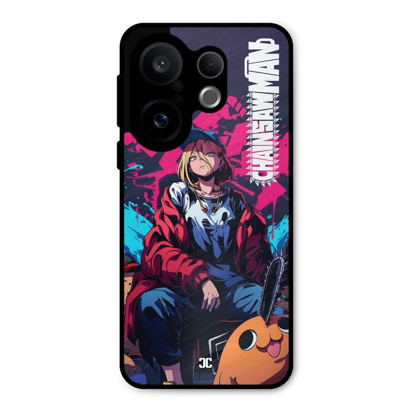 Puchita with Power Vivo X200 FE Mobile Back Cover - Anime PrintShield Case