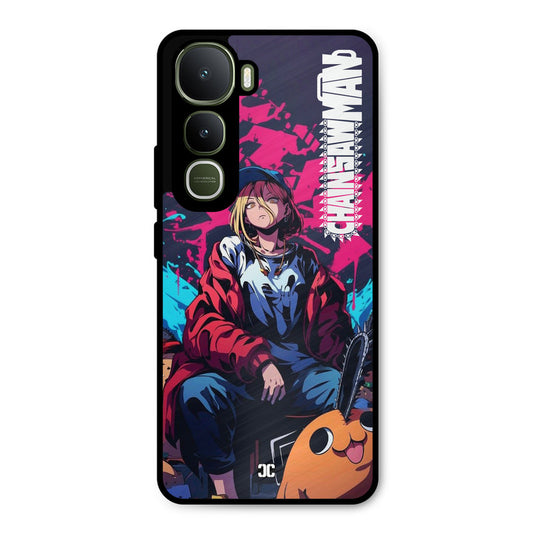 Puchita with Power Vivo Y400 Mobile Back Cover - Anime PrintShield Case