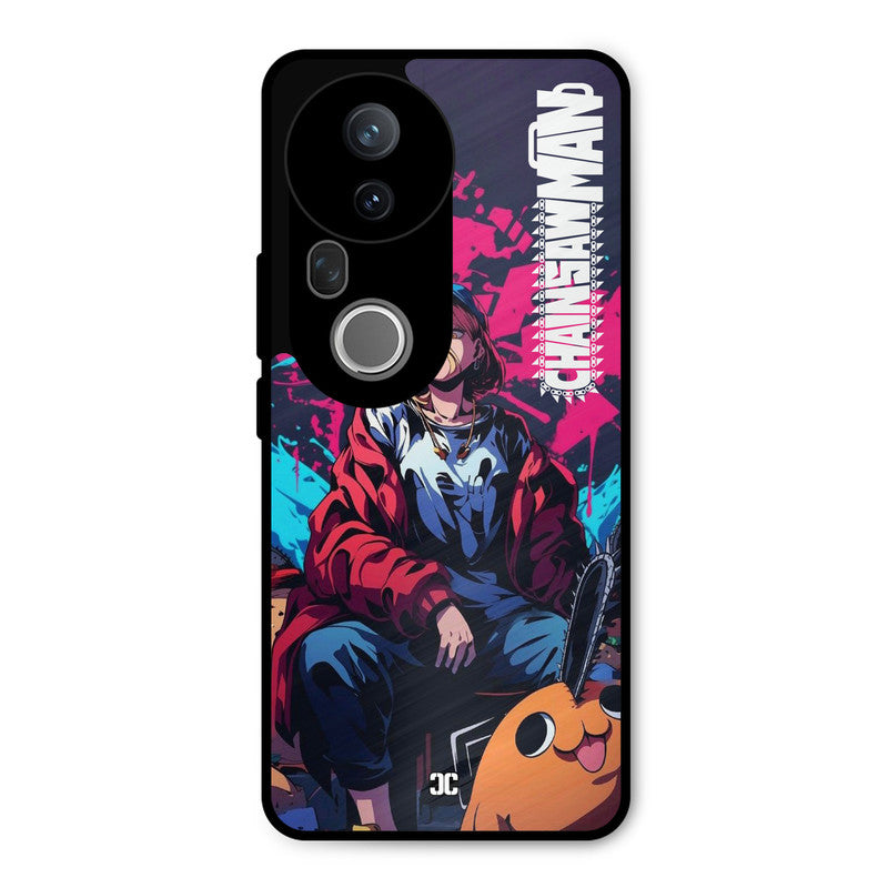 Puchita with Power Vivo T4 Ultra Mobile Back Cover - Anime PrintShield Case