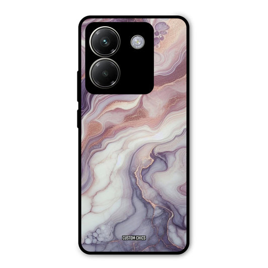 Purple Marble Poco M7 Pro Mobile Back Cover - Aesthetic PrintShield Case