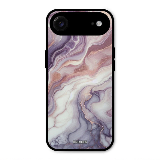 Purple Marble iPhone Air Mobile Back Cover - Aesthetic PrintShield Case