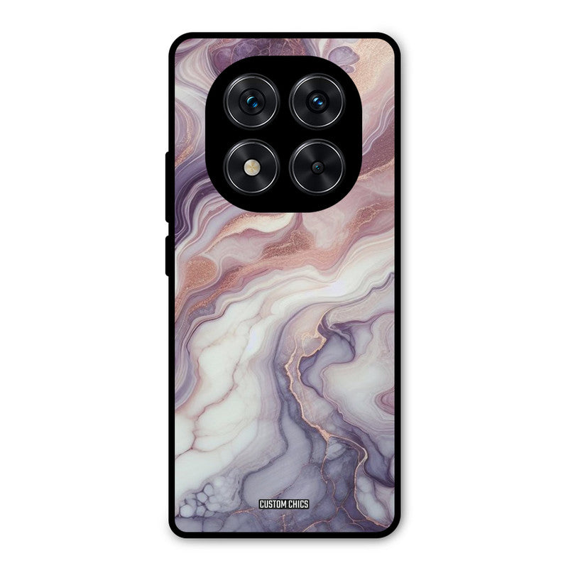 Purple Marble Redmi Note 14 Pro Mobile Back Cover - Aesthetic PrintShield Case