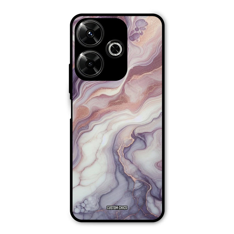 Purple Marble Redmi 13 5G Mobile Back Cover - Aesthetic PrintShield Case
