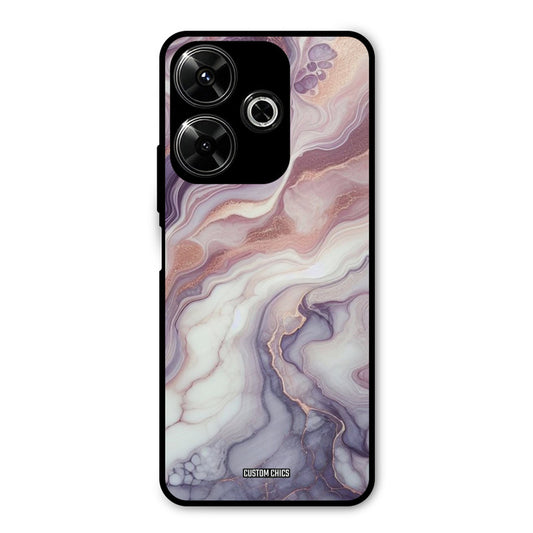 Purple Marble Redmi 13 5G Mobile Back Cover - Aesthetic PrintShield Case