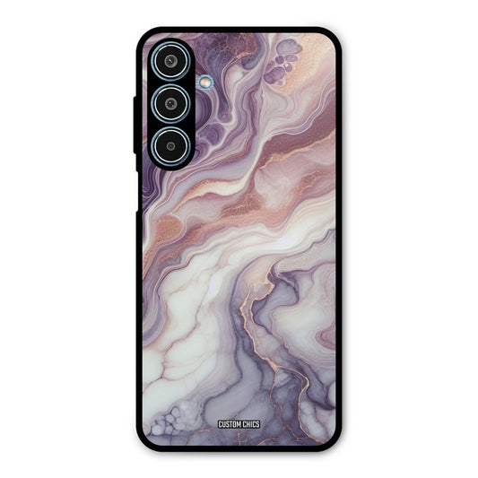 Purple Marble Samsung Galaxy M35 5G Mobile Back Cover - Aesthetic PrintShield Case