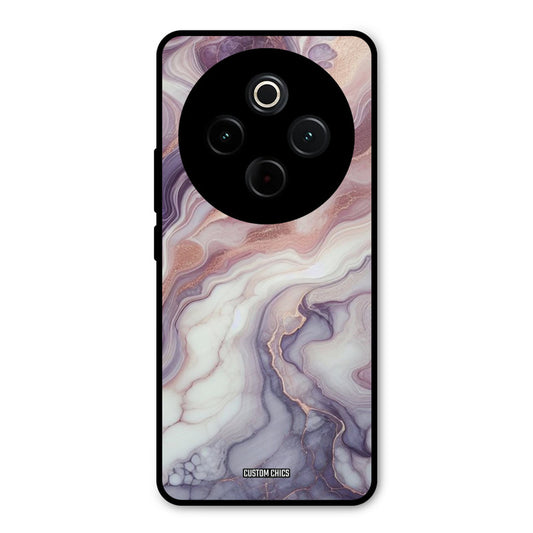 Purple Marble iQoo Z10 Mobile Back Cover - Aesthetic PrintShield Case