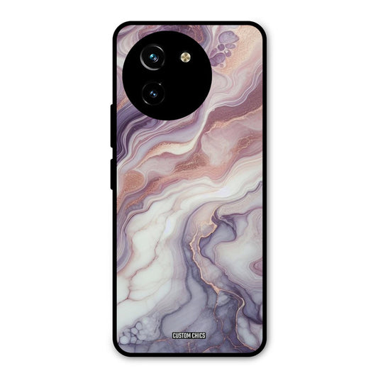 Purple Marble Vivo Y200i Mobile Back Cover - Aesthetic PrintShield Case