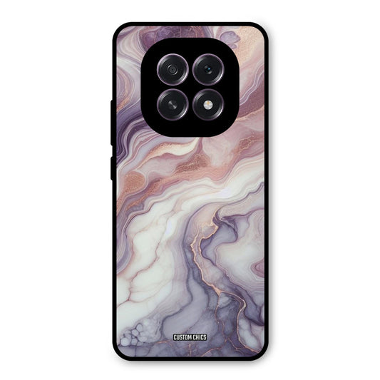 Purple Marble Oppo F29 Mobile Back Cover - Aesthetic PrintShield Case