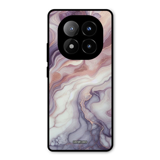 Purple Marble Redmi Note 14 Pro Plus 5G Mobile Back Cover - Aesthetic PrintShield Case