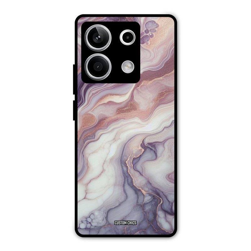 Purple Marble Redmi Note 13 5G Mobile Back Cover - Aesthetic PrintShield Case