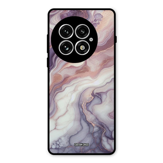 Purple Marble Oneplus 13 Mobile Back Cover - Aesthetic PrintShield Case