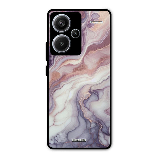 Purple Marble Redmi Note 13 Pro Plus Mobile Back Cover - Aesthetic PrintShield Case