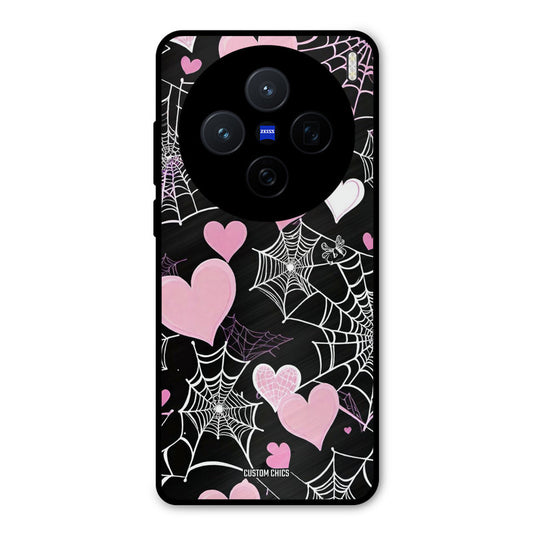 Purple Net Vivo X200 Mobile Back Cover - Aesthetic PrintShield Case