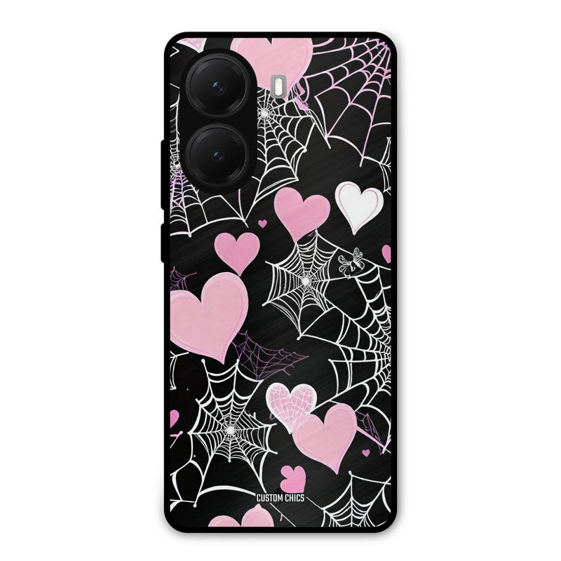 Purple Net Poco X7 Pro Mobile Back Cover - Aesthetic PrintShield Case