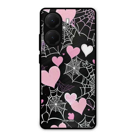 Purple Net Poco X7 Pro Mobile Back Cover - Aesthetic PrintShield Case