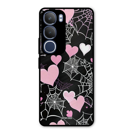 Purple Net Vivo Y29 Mobile Back Cover - Aesthetic PrintShield Case