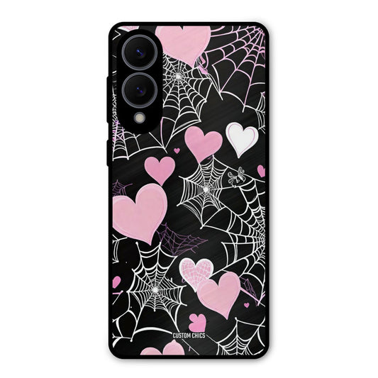 Purple Net Samsung Galaxy S25 Edge Mobile Back Cover - Aesthetic PrintShield Case