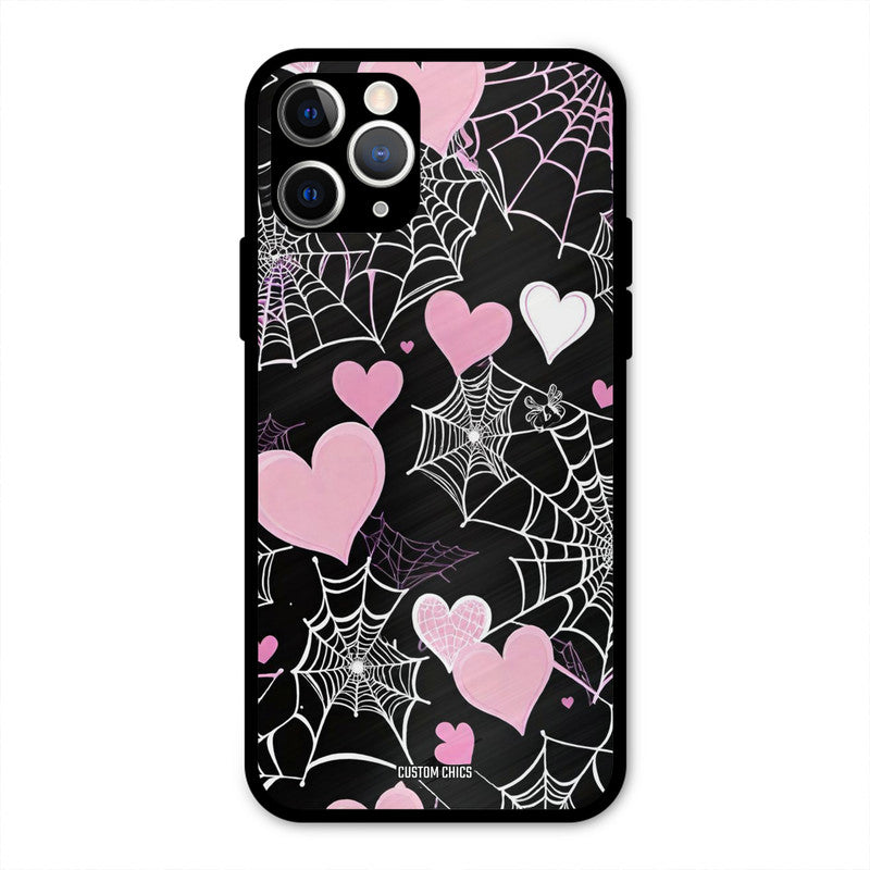 Purple Net IPhone 11 Pro Max Mobile Back Cover - Aesthetic PrintShield Case