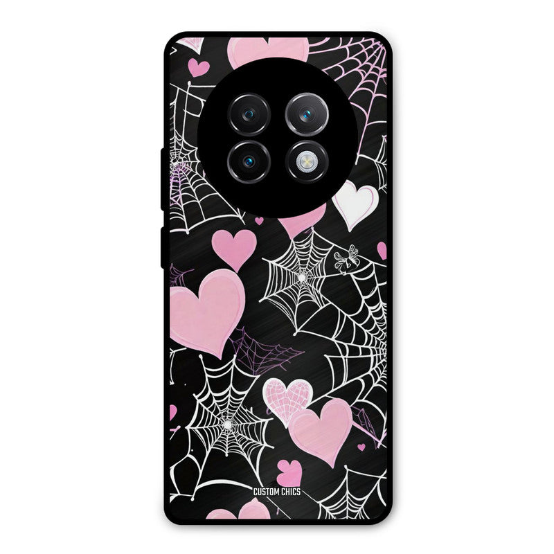 Purple Net Realme 13 Plus Mobile Back Cover - Aesthetic PrintShield Case