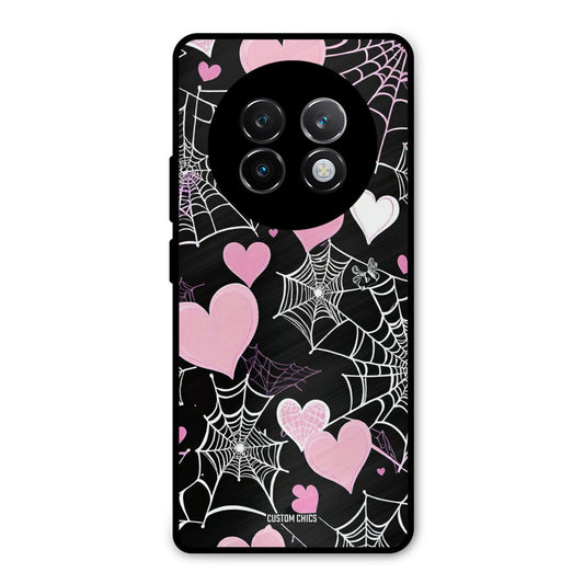 Purple Net Realme 13 Plus Mobile Back Cover - Aesthetic PrintShield Case