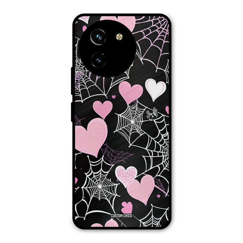 Purple Net Vivo Y200i Mobile Back Cover - Aesthetic PrintShield Case