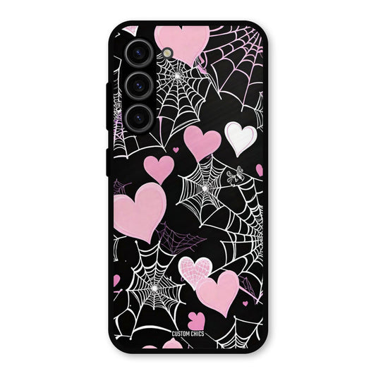 Purple Net Samsung Galaxy S23 Mobile Back Cover - Aesthetic PrintShield Case