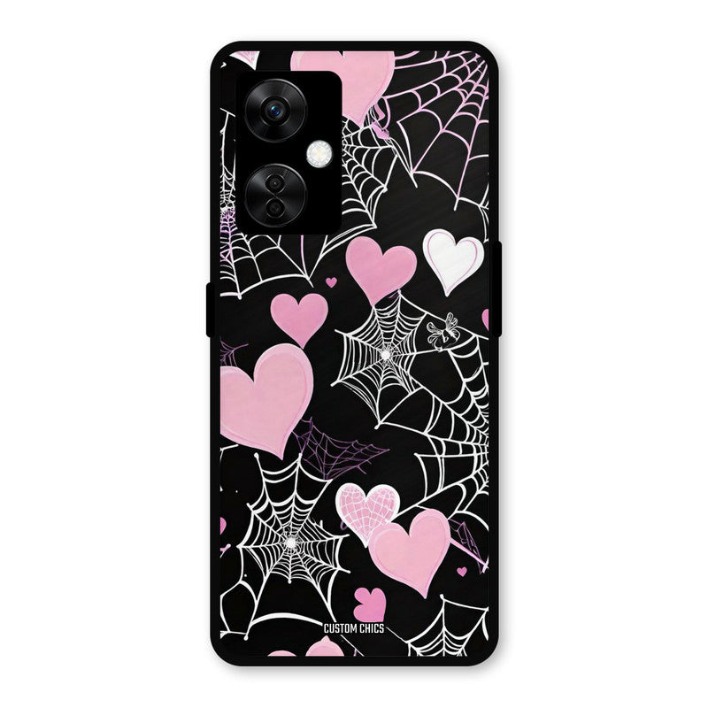 Purple Net OnePlus Nord CE 3 Lite Mobile Back Cover - Aesthetic PrintShield Case